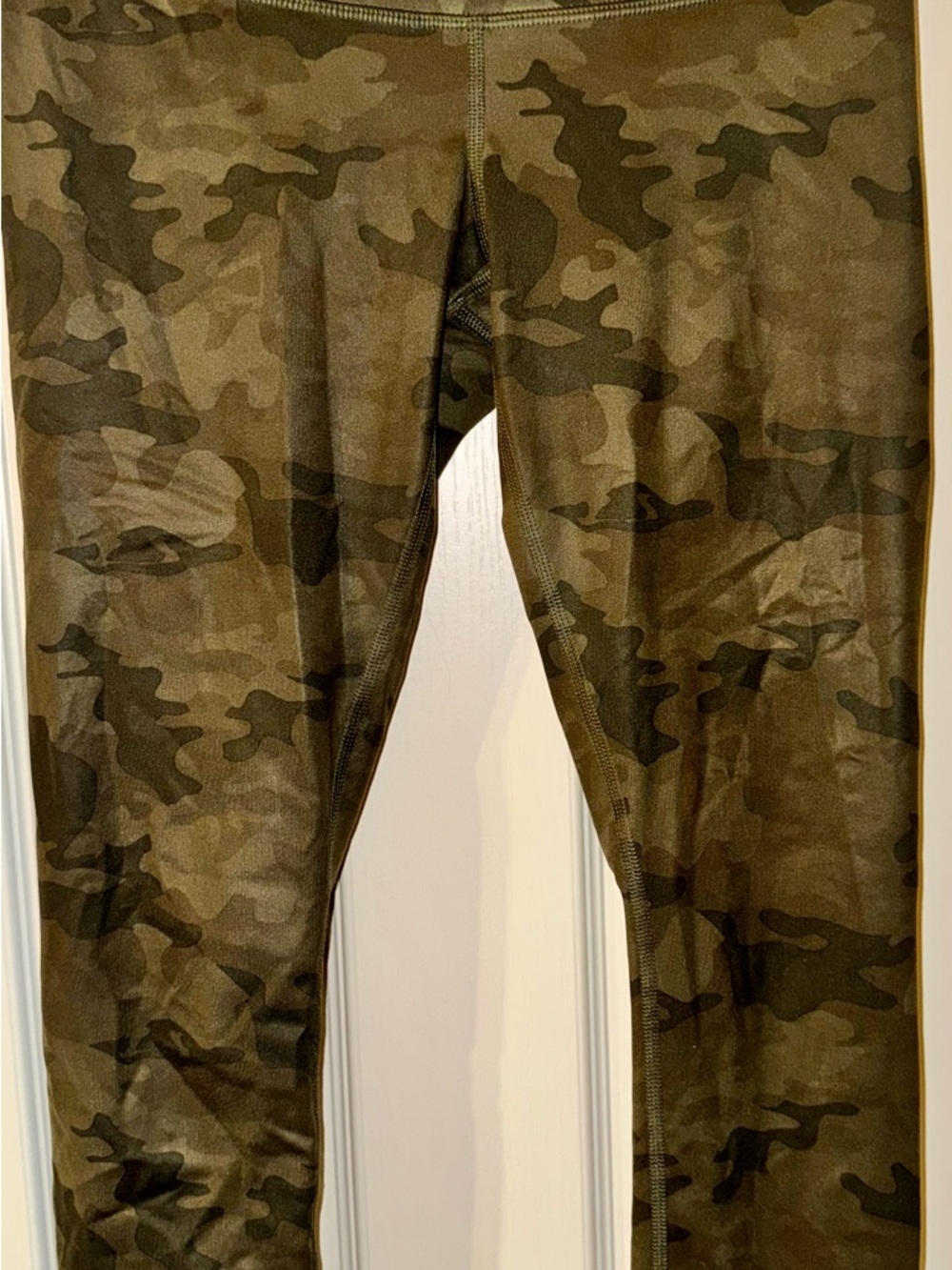 lululemon athletica Camo Ankle Leggings in Olive & Dark Green